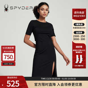 休闲开叉短袖 LIFE时尚 收腰连衣裙24MS464W 女子URBAN SPYDER新品