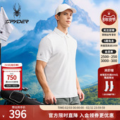 运动POLO衫 SPYDER春夏新品 男子TRAINING休闲凉感短袖 25MS405M