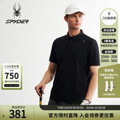 POLO衫 男TRAINING透气休闲运动短袖 T恤24MS487M 新品 SPYDER夏季