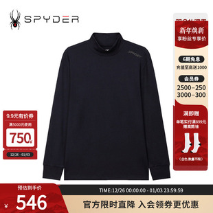 SPYDER秋冬新品 T恤24CF445M 男TRAINING系列舒适保暖休闲运动长袖