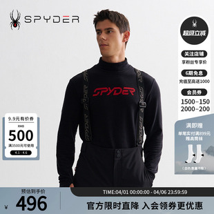 PRO舒适保暖休闲运动T恤24CF463M SPYDER蜘蛛秋冬男子SKI