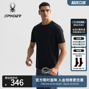 SPYDER春夏新品 T恤25MS467M 男子MOUNTAIN LIFE户外休闲运动短袖