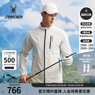 GOLF弹力登山尼商务运动夹克25CS127M SPYDER蜘蛛春夏男子NATURE