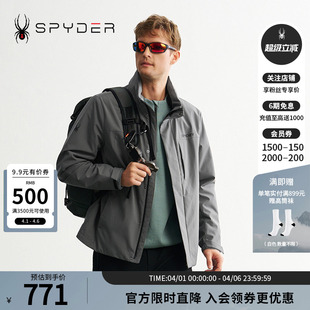 LIFE户外防水休闲夹克外套24MR113M SPYDER蜘蛛秋冬男子MOUNTAIN