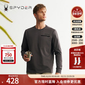 SPYDER秋冬新品 T恤24CF413M 保暖休闲运动长袖 男子MOUNTAIN LIFE