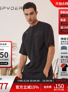 SPYDER蜘蛛男子经典商务356 STYLEPOLO衫23CS415M