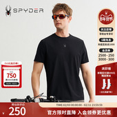 男子TRAINING透气户外休闲运动短袖 SPYDER夏季 新品 T恤24ES471M