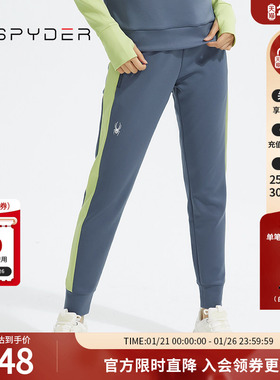 SPYDER蜘蛛雪服秋冬女子TRAINING系列运动舒适运动裤子22CF512W