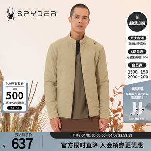 SPYDER蜘蛛秋冬男子TRAINING舒适保暖户外休闲棉服外套23CF225M