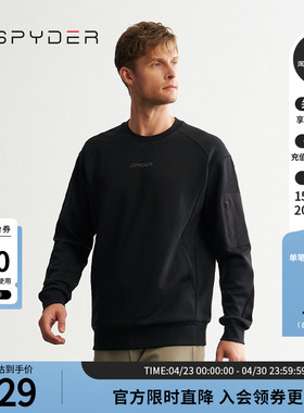 SPYDER蜘蛛秋冬男子MOUNTAIN LIFE舒适时尚保暖运动卫衣24CF317M