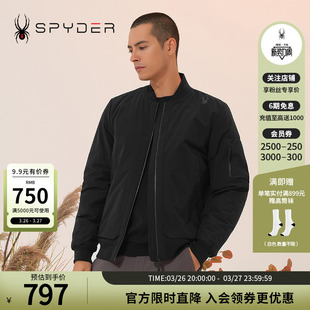 SPYDER蜘蛛秋冬男子URBAN LIFE棉服休闲保暖夹克外套23CF211M