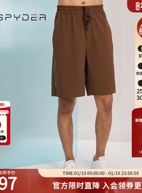 SPYDER蜘蛛春夏男356 STYLE工装风舒适透气尼龙弹力短裤23CS531M
