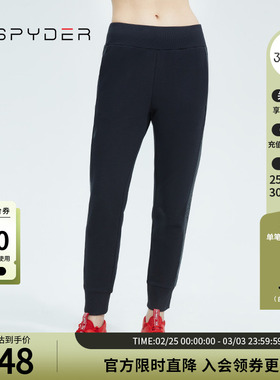 SPYDER蜘蛛春夏女子356 STYLE新年舒适保暖针织直筒长裤22SS504W