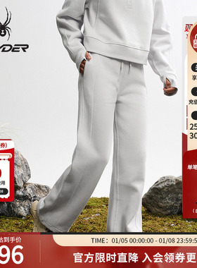 SPYDER蜘蛛秋冬女透气防寒保暖抗菌抓绒面料运动休闲长裤25MF506W