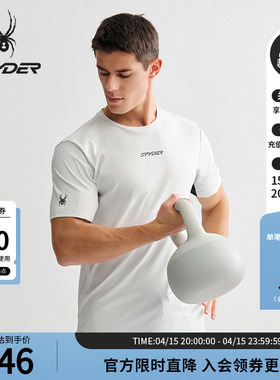 SPYDER蜘蛛春夏男子TRAINING短袖休闲运动T恤25CS499M