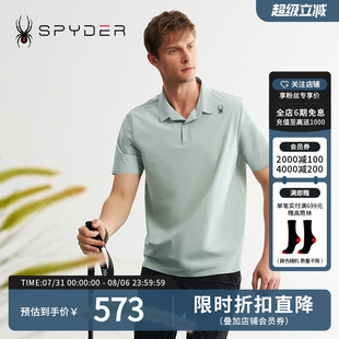 POLO衫 SPYDER夏季 LIFE户外休闲运动短袖 新品 T恤24CS435M 男URBAN