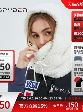 SPYDER蜘蛛秋冬男女同款356 STYLE时尚保暖羊羔绒帽子21CF906U