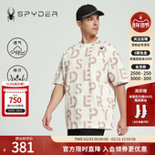 印花圆领短袖 SPYDER蜘蛛春夏男子URBAN LIFE休闲时尚 T恤24CS451M