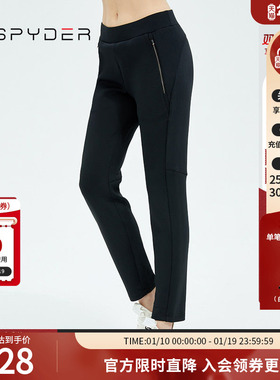 SPYDER 蜘蛛雪服秋冬女子356 STYLE系列基础柔软针织长裤21CF516W