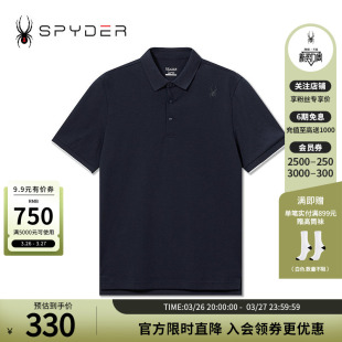 POLO衫 LIFE春夏休闲商务立领短袖 24ES447M 男子URBAN SPYDER新品