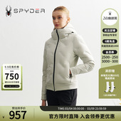 连帽羽绒服24CF212W 保暖短款 SPYDER蜘蛛秋冬女MOUNTAIN LIFE修身