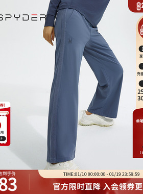 SPYDER蜘蛛秋冬女子356 STYLE宽松亲肤柔软舒适休闲长裤22CF514W