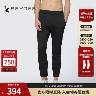 SPYDER蜘蛛雪服秋冬男子SKI 21CF535M LIFE系列撞色加绒针织长裤