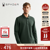 男MOUNTAIN LIFE 休闲户外运动长袖 SPYDER秋冬新品 POLO衫 24MF419M
