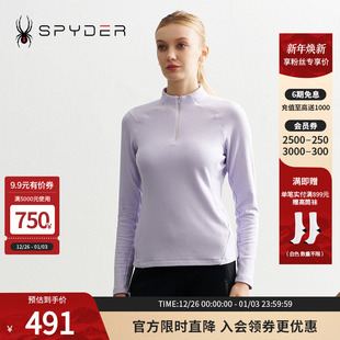 SPYDER蜘蛛秋冬女子MOUNTAIN T恤24CF422W LIFE舒适保暖休闲长袖