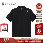 SPYDER蜘蛛春夏男子TRAINING运动商务立领短袖 T恤POLO衫 24ES433M