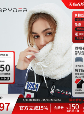 SPYDER蜘蛛秋冬男女同款356 STYLE时尚保暖羊羔绒帽子21CF906U
