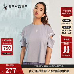 T恤23CS432W 柔软休闲短袖 SPYDER蜘蛛春夏女子356 STYLE宽松开口袖