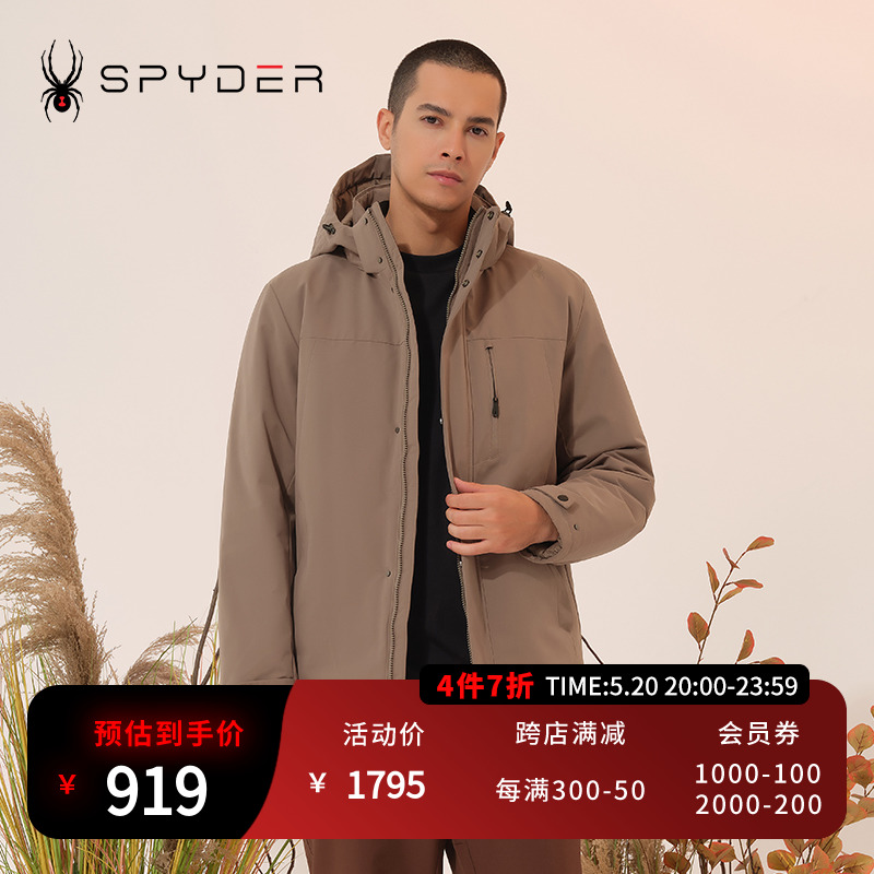 SPYDER新品男子URBAN LIFE秋冬棉服户外休闲运动保暖棉衣23MF239M 户外/登山/野营/旅行用品 保暖棉衣 原图主图