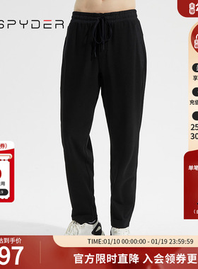 SPYDER蜘蛛春夏男356 STYLE隐藏式拉链口袋收脚运动长裤23CS509M
