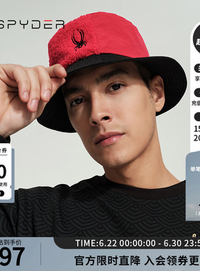 SPYDER蜘蛛春夏男女URBAN LIFE保暖遮阳cleanfit渔夫帽24CS901U