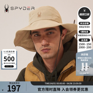 SPYDER蜘蛛春夏男女同款 LIFE可收纳调节绳保暖遮阳帽23CS901U SKI