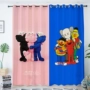 Sesame Street KWAS tên chung 2019 xu hướng mới hoàn thiện cá tính lưới đỏ rèm tùy chỉnh phòng ngủ phòng khách che nắng - Phụ kiện rèm cửa khung rèm cửa