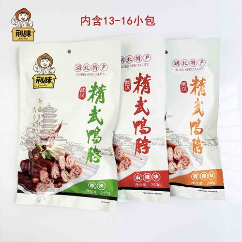 精武鸭脖独立包装418g/24