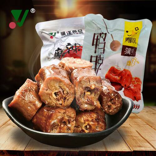 骥洋鸭脖500g麻辣甜辣味