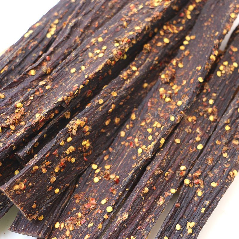 西藏直发风干牦牛肉干500克长条正宗手撕哲德仓牛肉干干耗牛肉干