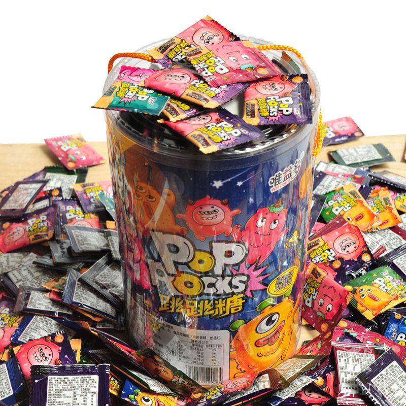8090后怀旧桶装跳跳糖劲跳情怀乐趣爆炸糖果小卖部儿童小零食喜糖,零食/坚果/特产,功能糖果/压片糖果,淘宝优惠券,粉丝福利购,淘宝优惠卷