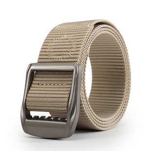 带 腰带青年户外简约百搭裤 新款 多功能战术皮带男潮ins帆布牛仔裤