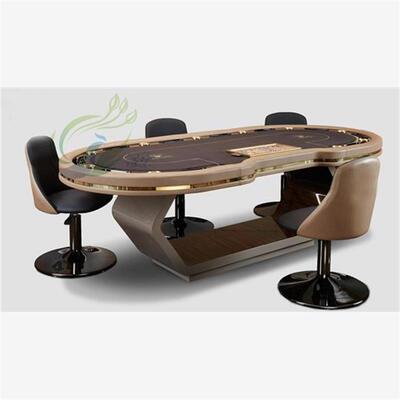 德州扑克桌 餐桌面二用 棋牌桌 会议桌定制 poker table