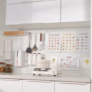 珐琅板墙面平替磁吸厨房白板墙贴自粘贴纸磁铁写字留言定制展示板收纳家用儿童教学可擦双层磁性黑板玻版上墙