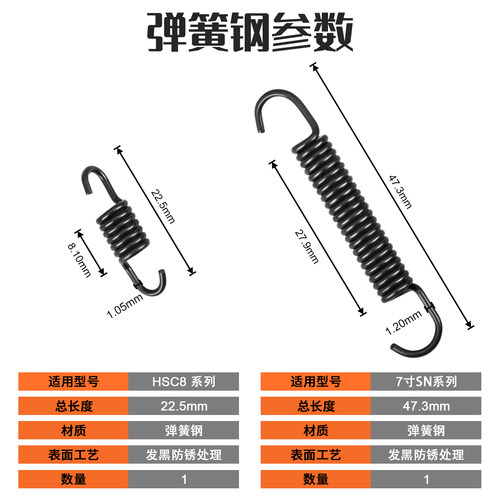 压线钳替换弹簧配件HSC8/SN系列