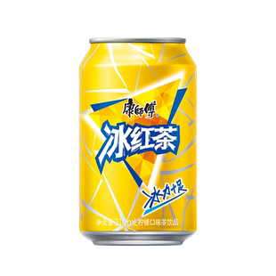 康师傅冰红茶冰糖雪梨水蜜桃酸梅汤系列310ml*24瓶四口味饮品饮料