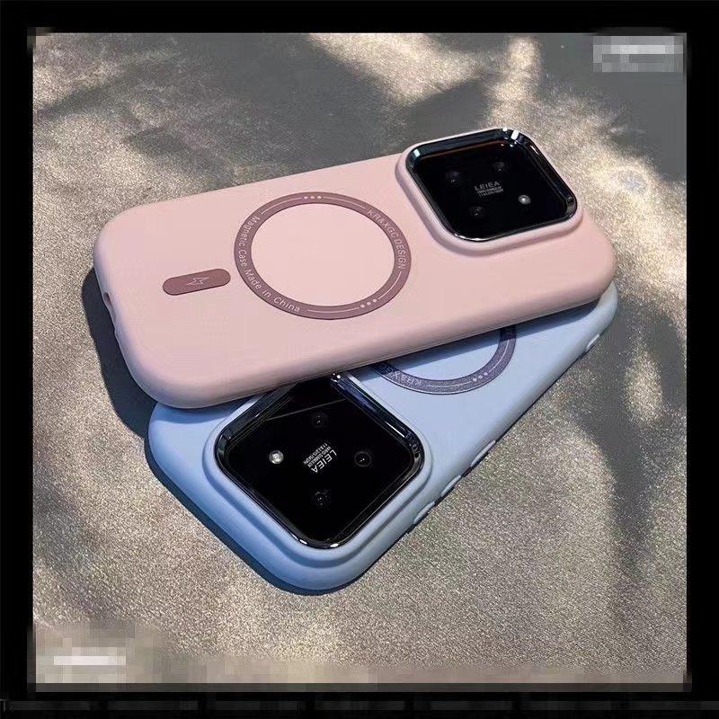 简约纯色磁吸圈适用vivoiqooz9x手机壳z7i高级感iQOO12硅胶iq11S/10Pro创意iqqu3x/u1x软壳iqooneo9/8/7/6/5s