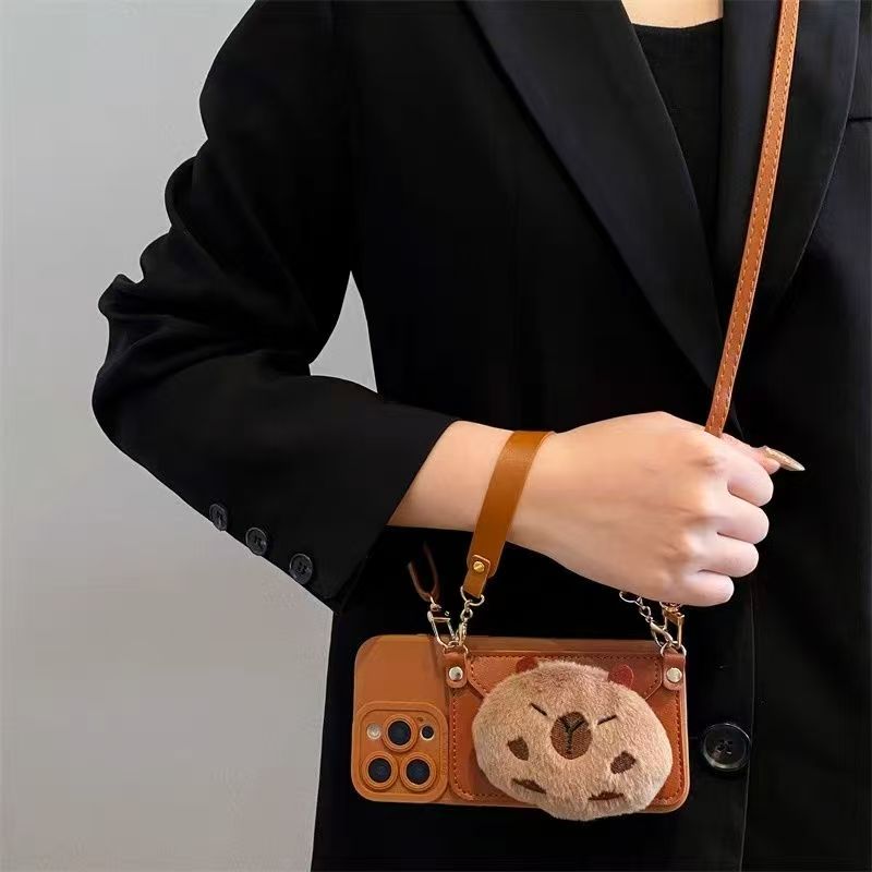 适用荣耀magic8毛茸茸卡皮巴拉