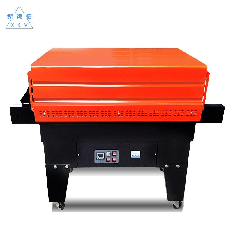 新视悟bs-4525喷气式热收缩膜包装机 全自动餐具礼品盒外收缩包装机