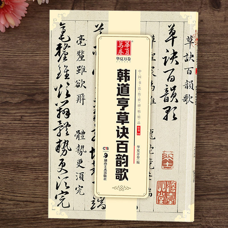 韩道亨草诀百韵歌 草书毛笔书法字帖名碑帖精粹名品原帖成人临帖初学